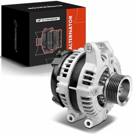 A-Premium Alternator Compatible with Honda CR-V CRV 2007-2011, Civic 2006-2011, Accord 2003-2007, Element 2003-2011 & Acura CSX 2006-2008, TSX 2004-2008, 2.0L 2.4L, 12V 105A CW, Replace# 1042104732