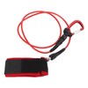 Freediving Lanyard Leash Diving Safety Rope Cable with Wristband Carabiner