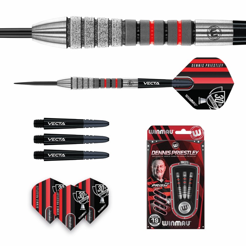 WINMAU Dennis Priestley Diamond 3-Zero 19 Gram Professional Steeltip Tungsten