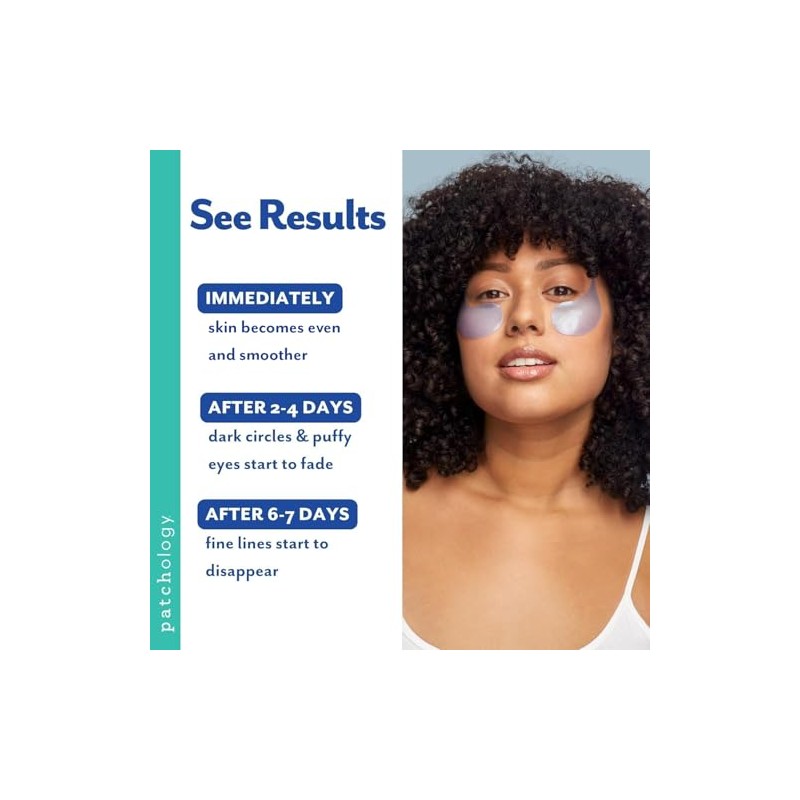 Patchology FlashPatch Restoring Night Eye Gels para ojeras, 30 unidades