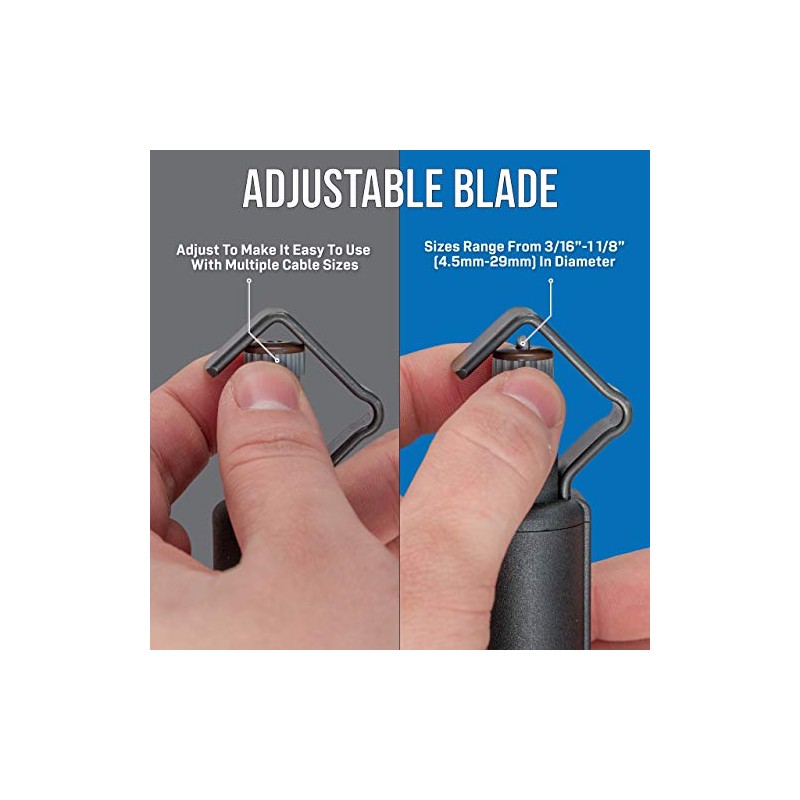 Jonard Tools CST-1900 Round Cable Stripper for Fast and Precise