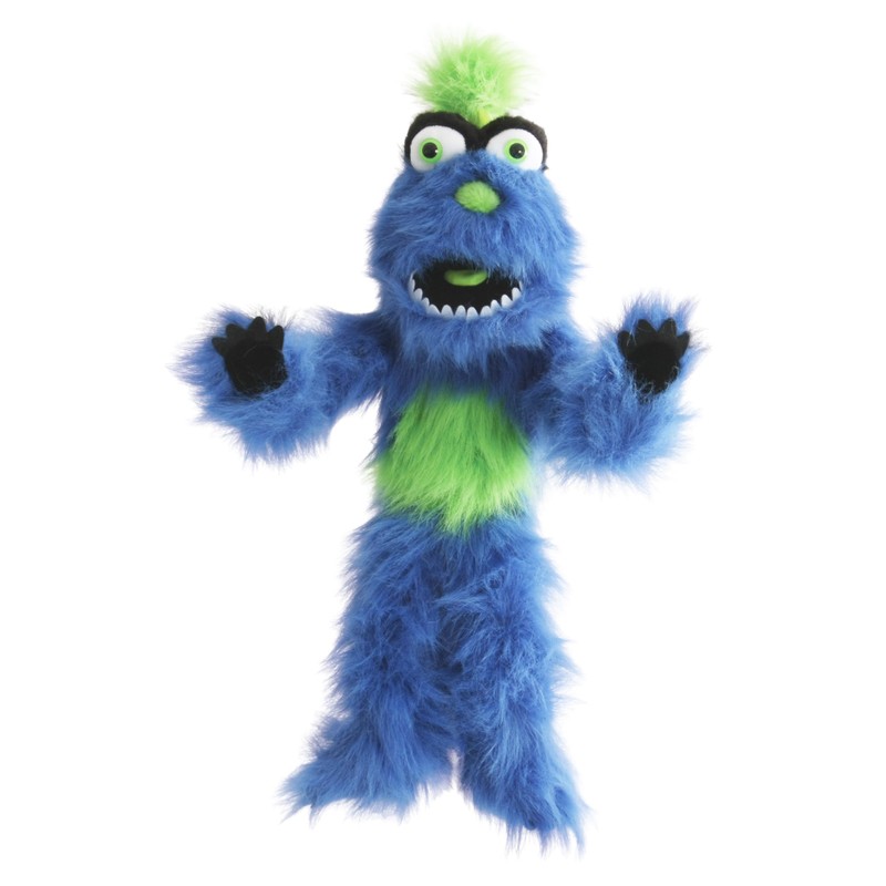 The Puppet Company Blue Monster Hand Puppet