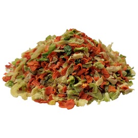 Naturejam Dried Carrots & Cabbage Mix-8 Ounce Bag-To Make Side Steamed Vegetables or Soups-Dehydrated 2 Ingredients Only