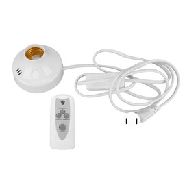 Smart Wireless Light Bulb Socket Remote Control E27 E26 Lamp Holder 110-240V for Home (US Plug)