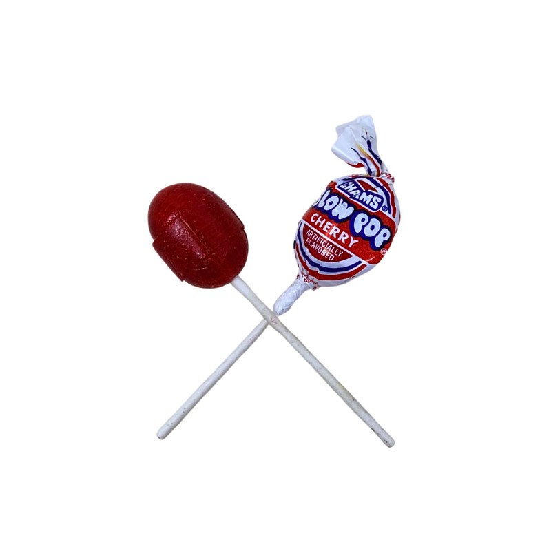 Charms Blow Pops 2 Lbs Cherry Only Lollipop Suckers, 32