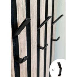 Vleugel Acoustic Panels Wall Panels Double Coat Hook Acupanel Wall Panel Screw Mount