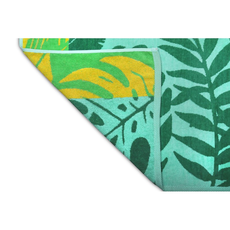 jilda-tex Beach Towel/Bath Towel, 90 x 180 cm, 100% Organic