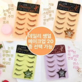 Diamond Rush 인조 속눈썹 다이아몬드래쉬 미용 메이크업 자연스러운 [옐로우 03209 내추럴 루즈] Artificial Eyelashes Diamond Lash Beauty Makeup Natural [Yellow 03209 Natural Loose]
