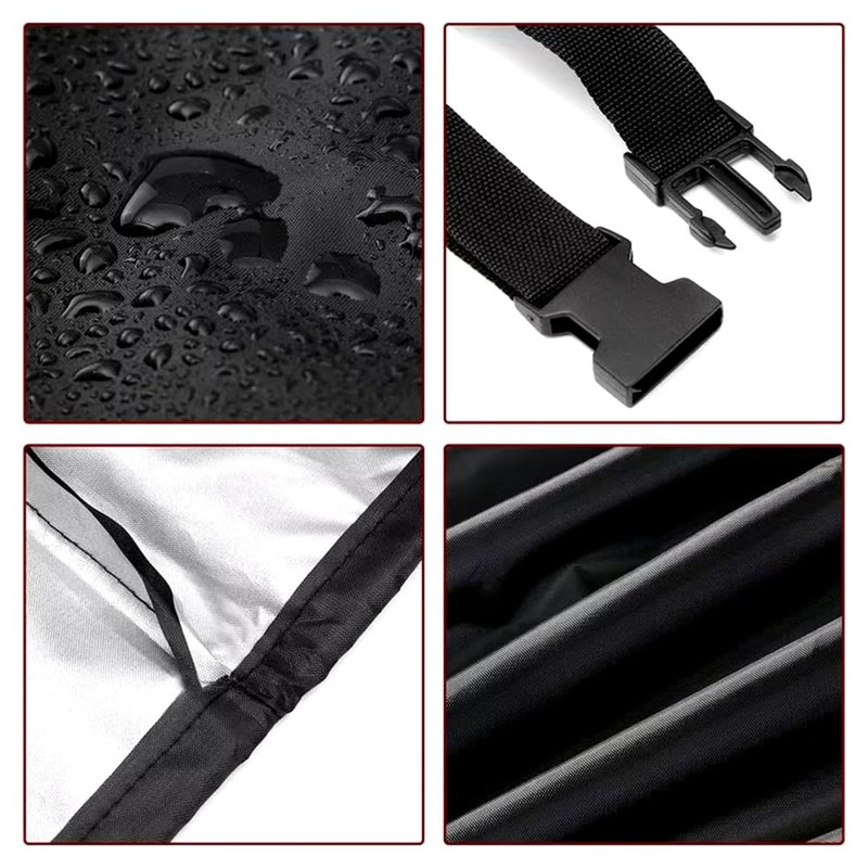 Waterproof Windproof Grill Covers for Built-in Barbecue Grill Top with