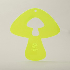 Acrylic Quilting & Craft Template, Mushroom | for Use with 10” Precut Fabric Squares | Essential Patchwork Quilt Supplies for Cutting Patterns, Sewing, and DIY Blanket Making Projects