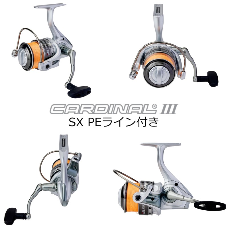 Abu Garcia Cardinal Cardinal III SX3000H High Gear - PE2