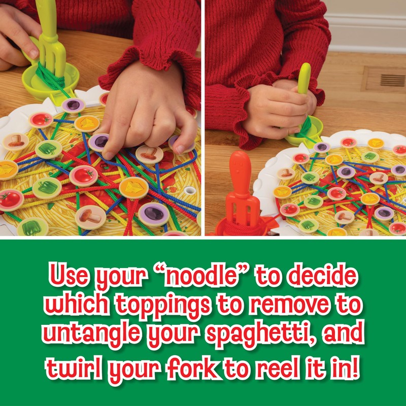 Ready Set Spaghetti Board Game – Kids Games, Family Game,