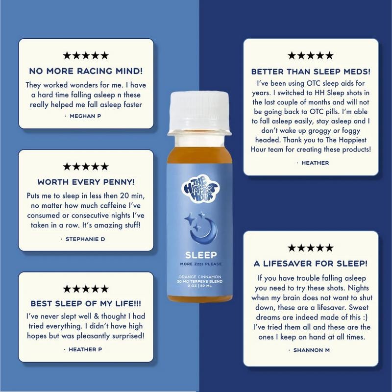 SLEEP - 5 Pack | Deep Sleep & Relaxation Wellness