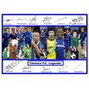 Stunning Quality Chelsea F.C. Legends Signed/Autographed Print. (A4 Print 29.7cm