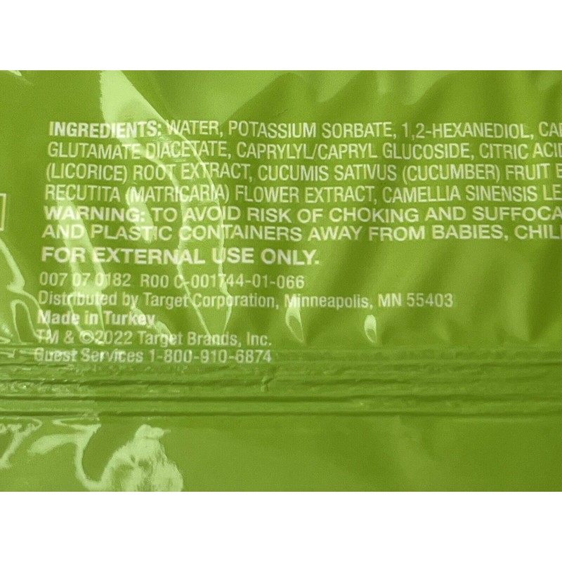 Up & Up Fresh Cucumber Baby Wipes 1 Pack 100
