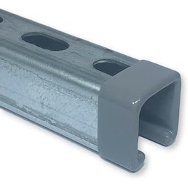 Plastic Safety End Caps for Unistrut Channel/Customize Color and Quantity (Open End 1-5/8 x 1-5/8 inch)