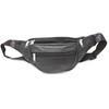 ODS:UK® Real Leather Bum Waist Bag Travel Holiday Money Belt