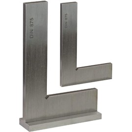 CNC QUALITÄT Control Angle – Stop Square – Stainless Steel – Rustproof – DIN 875 – Various Sizes – 200 x 130 Stop