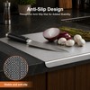 Titanium Cutting Boards for Kitchen, Double-sided non-toxic Pure Titanium Cutting