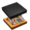 Square Sandbox Cover, 80x80x8in Oxford Practical Waterproof Sandbox Lid Outdoor