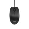 MediaRange kabelgebundene 3-Tasten Maus mit optischem Sensor, geräuscharm, schwarz