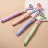 2 Pcs Random Color Three-Sided Soft Hair Toothbrush, Effective Wrap-Around