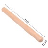 2 Pairs Classical Wood Claves Musical Percussion Instrument, 8 Inch