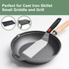 Beijiyi Stainless Steel Spatula Set, Heavy Duty Small Metal Spatula
