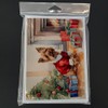 Caroline's Treasures DAC2714GCA7P Norwich Terrier Cozy Christmas Greeting Cards Pack