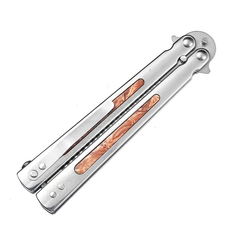 WILD TACTICAL Folding Metal Stainless Steel Durable Folding Comb Gift/for