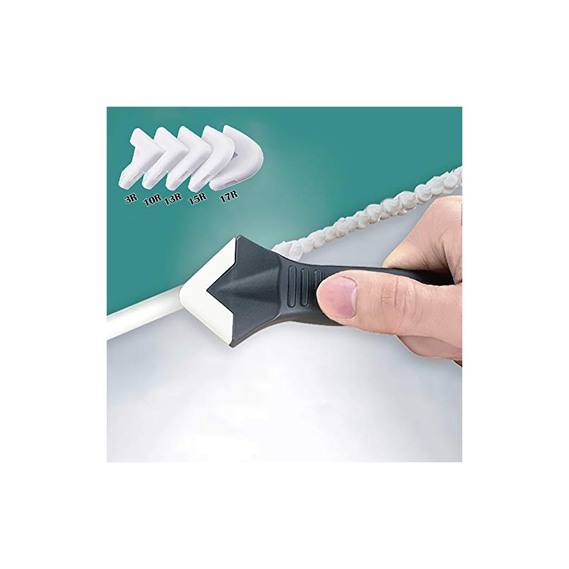 11Pcs Caulking Tools, 3 in 1 Silicone Caulking Finishing Tool