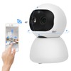 1080P Wifi PTZ Camera Dual Lens Motion Detection 2‑Way Audio