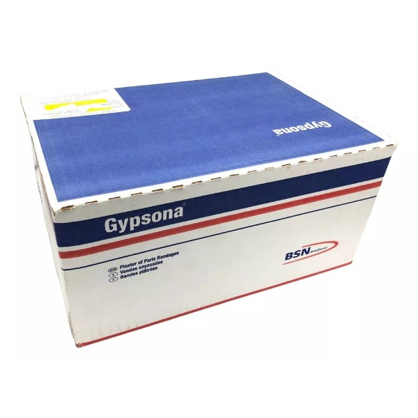 Gypsona Venda De Yeso Gypsona Gasa Algodón 5cmx2.75m Pack 12