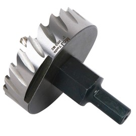 McJ Tools 3 Inch HSS M2 Drill Bit Hole Saw for Metal, Steel, Iron, Alloy, Ideal for Electricians, Plumbers, DIYs, Metal Professionals
