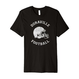 Doraville Football Distressed 1980's Retro P.E.Dept Style Premium T-Shirt