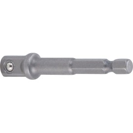 BGS 9685-2 | Adapter for Drills | Drive External Hexagon 6.3 mm (1/4 Inch) / External Square Drive 10 mm (3/8 Inch)