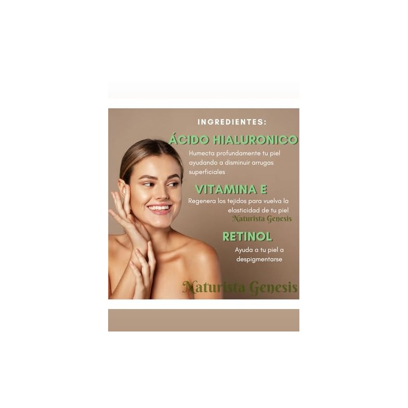 Serum Ácido Hialurónico 60ml Florigan® Pack De 2 Vitamina E