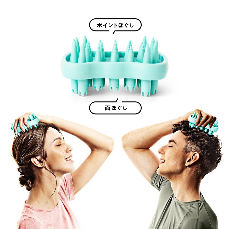 La-VIE 3B-4838 Double-Sided Skull Reflexer, Mint Blue, Myofascial Release