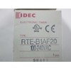 New IDEC RTE-B1AF20 Relay 0-1MIN Electronic Timer 100-240V-AC D316308