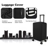 LYSAIMG Reusable Travel Luggage Cover,Suitcase Protector Bag,Elastic Spandex Anti-Scratch and