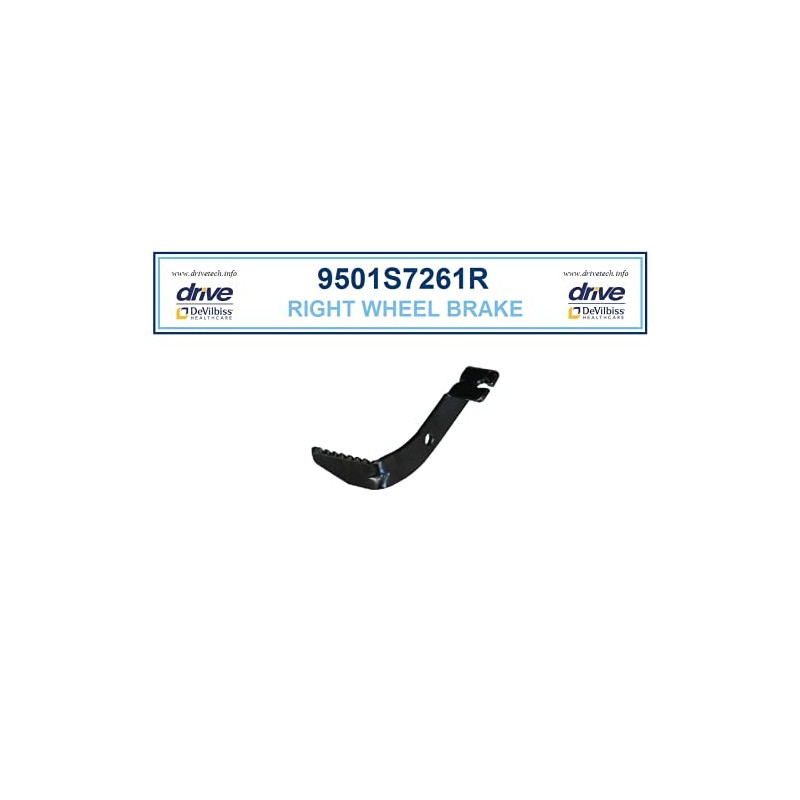 Complete Medical Wheel Lock - Right for 11043 Series Rollator,