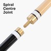 Jonny 8 Ball Hardwood 4 Piece Adjustable Snooker Pool Cue