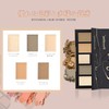 Gevlonecirly Shadow Highlights Nose Shadow 5 Colors with Matte Highlighter
