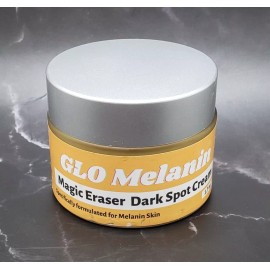 GLO MELANIN Magic Eraser Dark Spot Cream 1.7oz - Brighten Even Skin Tone **NEW**