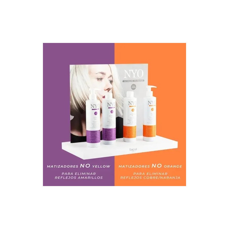 Shampoo Anti-amarillo Ideal Para Decolorado 1 L Nyo