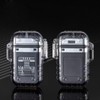COMANYI Electric Lighter Waterproof Transparent Plasma Arc Lighter with LED
