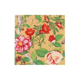 Caspari Christmas Chinoiserie Gold Cocktail Napkins - Includes 2 Packs of 20 Cocktail Napkins