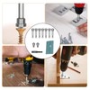 IUSOT 10pcs Drywall Screw Depth Setter PH2, 1/4 Hex Shank