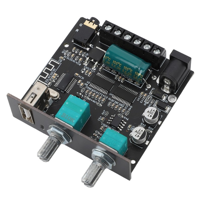 Bluetooth 5.1 Amplifier Board 9 to 24V 2.1 Channel Mini