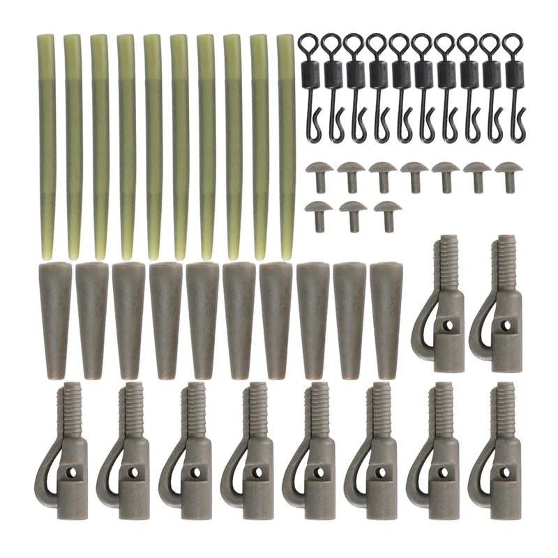 Carp Fishing Rigs Terminal Tackle Accessories Swivels and Snaps Safety